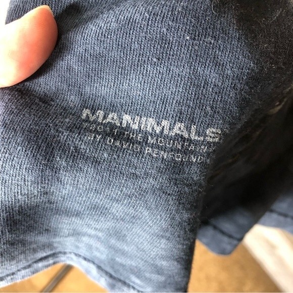 The Mountain men sm 2011 Manimals wolf headphones tie dye festival boho t shirt - Picture 4 of 4